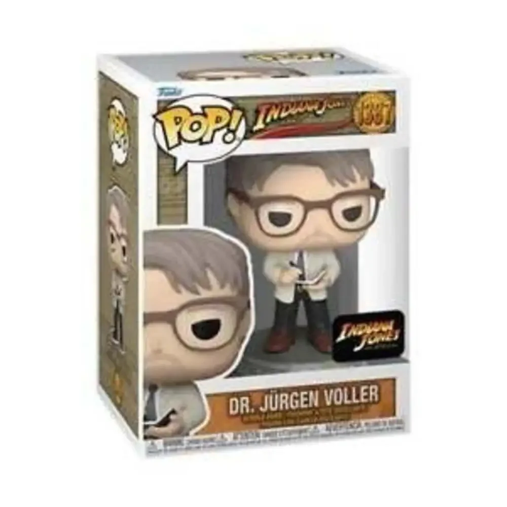 NEW/MINT FUNKO POP Indiana Jones Dial of Destiny Jurgen Voller #1387~ FREE SHIP!